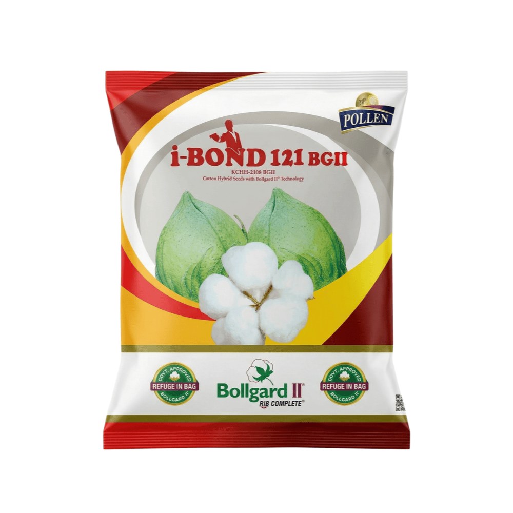 આઈ બોન્ડ ૧૨૧ હાઈબ્રીડ કપાસ બી જી II (૪૭૫ ગ્રામ)