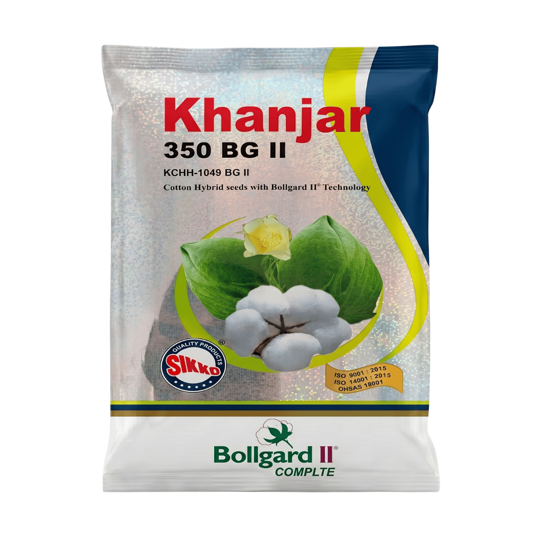 ખંજર ૩૫૦ હાઇબ્રિડ કપાસ બીજી II (૪૭૫ ગ્રામ)