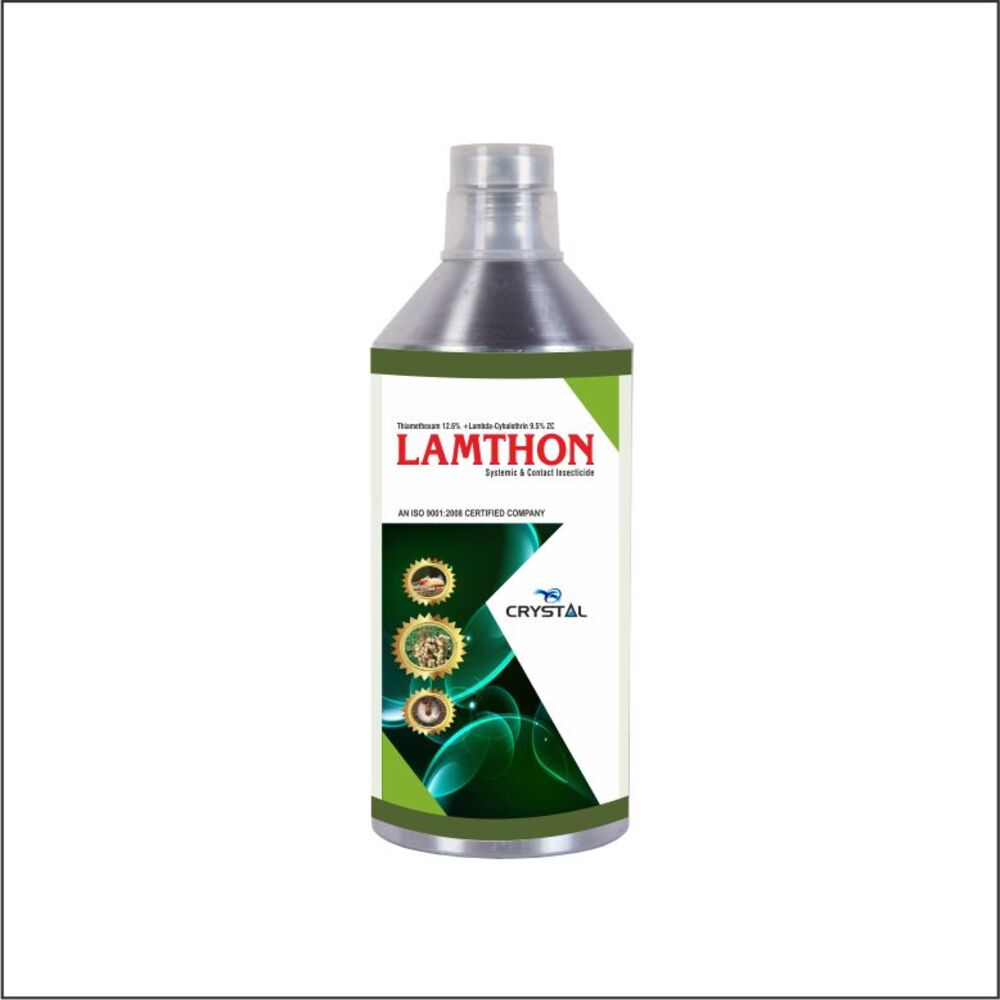 ક્રિસ્ટલ લમથોન (થાયોમીથોક્ઝામ 12.6% + લેમ્બડાસાયહેલોથ્રિન 9.5% ઝેડસી)